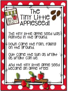 1st Grade Hip Hip Hooray Johnny Appleseed Freebie Mini Books