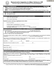 2010 Form TX VSF011 Fill Online Printable Fillable Blank PdfFiller