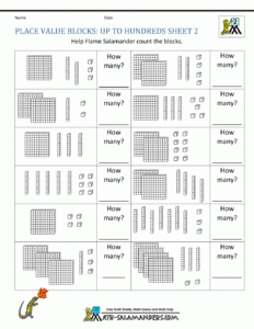 2nd Grade Place Value Worksheets