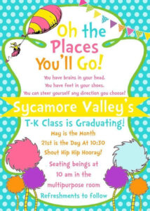 30 Kindergarten Graduation Invitation Templates Free In 2020 Kids