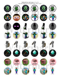 481 Digital Bottle Cap Images Minecraft By BeautifulDigitals 2 00