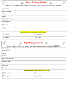 Angel Tree Application Sipekne katik