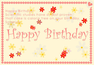 Birthday Card Messages With Images Free Happy Birthday Cards Happy