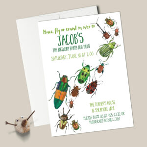 Bugs Birthday Invitations EDITABLE INSTANT DOWNLOAD Etsy