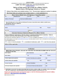 Car Bill Of Sale PDF Printable Template AS IS Bill Of Sale