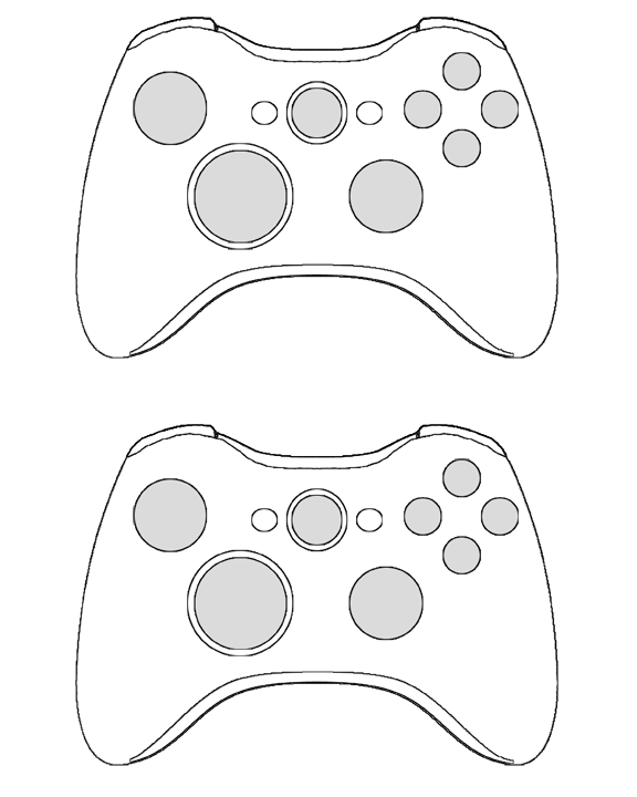 Controller Template By D Shade Free Images At Clker Vector Clip