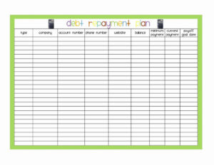 Dave Ramsey Debt Snowball Worksheet Chart Sheet Gallery