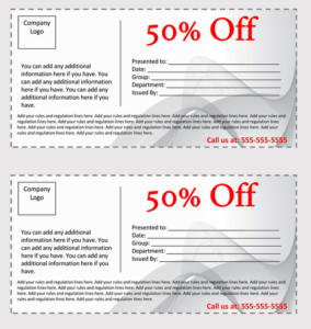 DIY Gift Coupon Templates For Word Free Printables