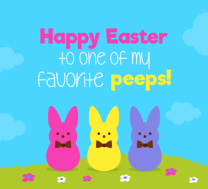 Easter Peeps Free Happy Easter ECards Greeting Cards 123 Greetings