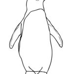 Emperor Penguin Coloring Pages Coloring Home