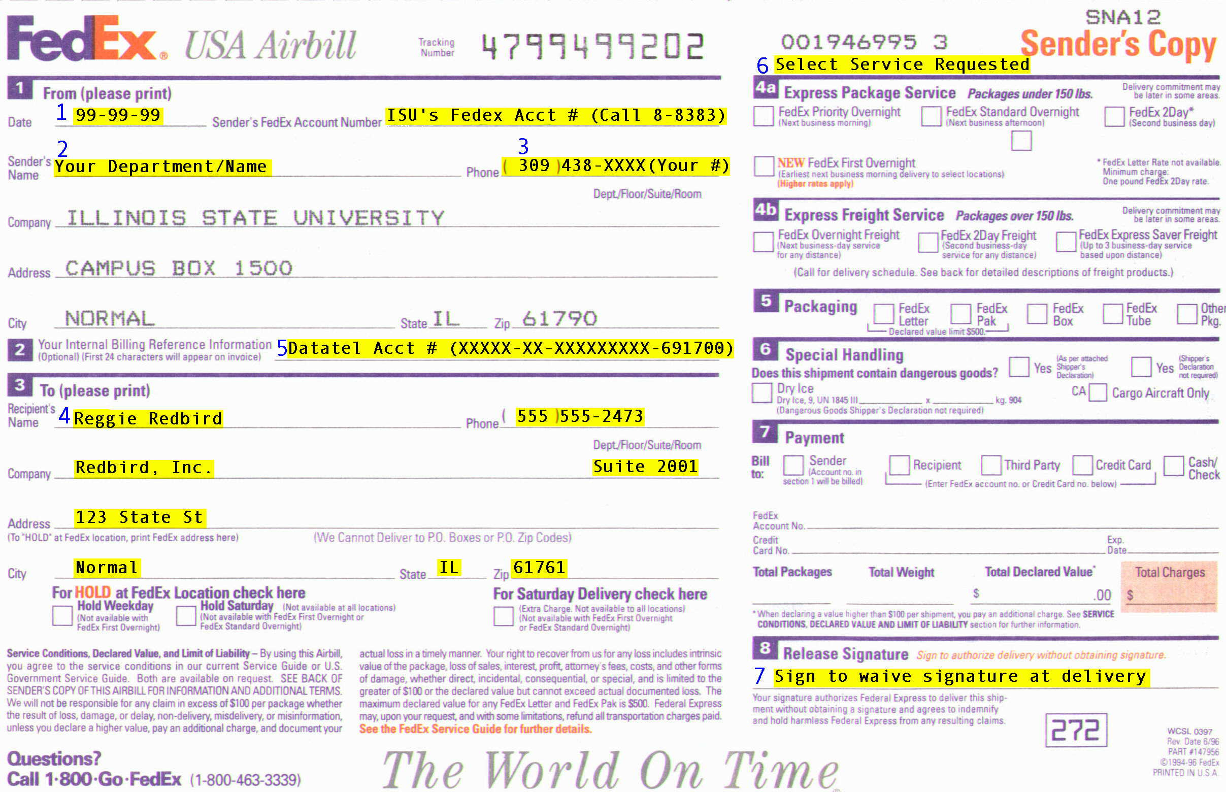 Fedex Airbill Form Pdf ShannonEubanks Blog