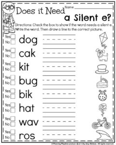 First Grade Summer Worksheets Planning Playtime 2nd Grade