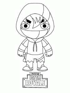 Fortnite Coloring Pages Battle Royale Printable PDF Print Color Craft