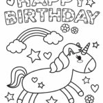 Free Easy To Print Happy Birthday Coloring Pages Tulamama