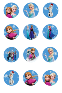 Free Frozen Bottle Cap Labels Frozen One Inch Printable Labels