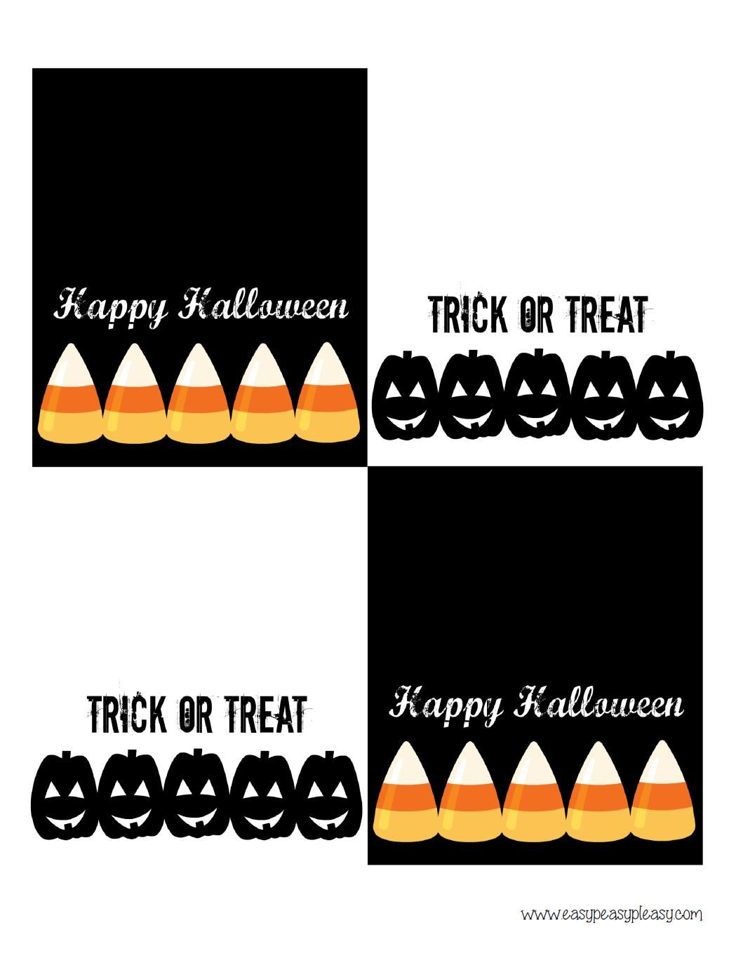 Free Printable Halloween Treat Bag Toppers Easy Peasy Pleasy 