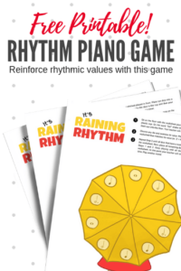 Free Printable Piano Game For Teaching Rhythm Piano Teaching Games