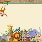 Free Printable Safari Birthday Invitation Templates Download Free