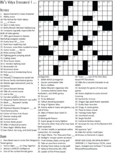 Free Printable Themed Crossword Puzzles Myheartbeats club Free