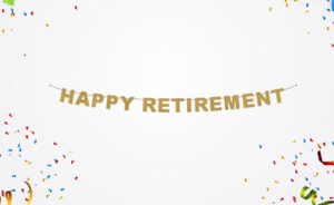 Happy Retirement Banner Retiring Celebration Stringed Banner In 2020