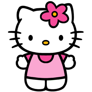 Hello Kitty Stencil Printable ClipArt Best