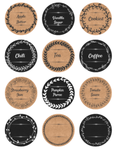 Mason Jar Printable Free Printable Mason Jar Labels For Christmas