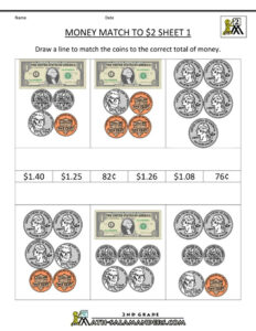 Money Worksheets 3rd Grade Money Math Worksheets Money Math Money