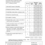 Phq 9 Depression Screening Tool Fill Online Printable Fillable