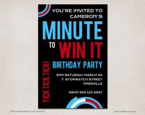 Pin By The Resident Advisor On Birthday Parties Minute To Win It Fun