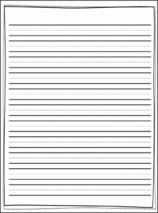 Printable First Grade Writing Paper That Are Bewitching Roy Blog