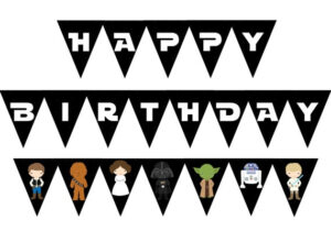 Star Wars Birthday Banner EdieChristiana