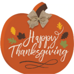 Thanksgiving Pumpkin Sign 8 3 4in X 9in Party City Happy