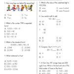 Third Grade Math Test Practice Worksheet Have Fun Teaching