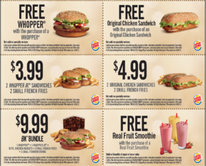 Utah Deal Diva Helping Utah Families Live On Less BOGO Burger King