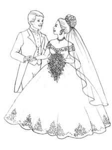 Wedding Flowers Coloring Pages At GetColorings Free Printable