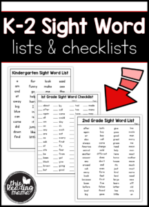 End Of Year Assessment Sight Words Worksheets 99Worksheets