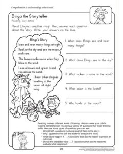 Free Printable 2nd Grade Language Arts Worksheets Learning How To Read