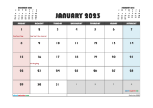 Printable February 2023 Calendar Free 12 Templates