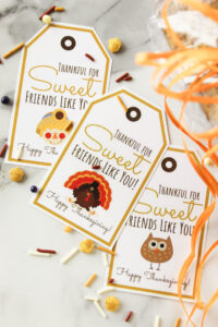 Thankful For Sweet Friends Like You Free Printable Gift Tags Baking