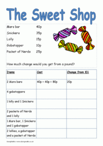 Using Money Worksheets 99Worksheets